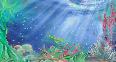 Морская Звезда Под Водой Над Коралловым Морским Дном — стоковые фотографии  и другие картинки Морская звезда - iStock