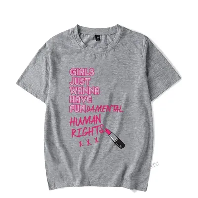 Повседневные Графические футболки для девочек, футболка с надписью просто  хочу иметь основательные права человека, топы для девушек, топы для  феминизма и феминизма, футболка | AliExpress