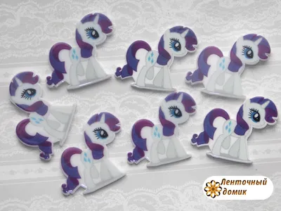 Игрушка мягкая My Little Pony Пони Рарити с волосами C2844EU4 купить по  цене 789 ₸ в интернет-магазине Детский мир