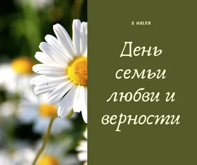 С днем семьи, любви и верности! | Министерство здравоохранения  Забайкальского края