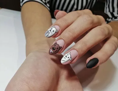 Дизайн ногтей с рисунками | Nails, Beauty
