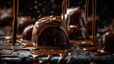 Вкусный фон с шоколадными конфетами, шоколад, конфеты, Шоколадные конфеты  фон картинки и Фото для бесплатной загрузки