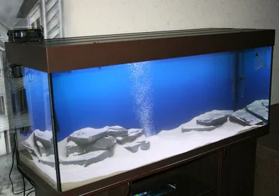 Фон пленка для аквариума «Синий 3D» №035 — Интернет-магазин — АкваЛайн