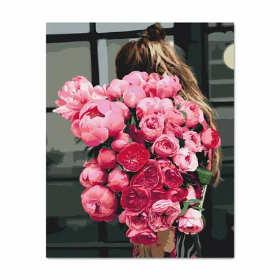 Купить Модный букет цветов для девушки с доставкой по Томску: цена, фото,  отзывы.