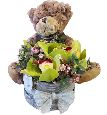 Мишка Тедди Me to you 46 см с цветами - ME TO YOU TATTY TEDDY 10