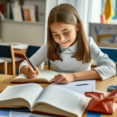 Маленькая девочка с учебниками и тетрадями уча улыбку, назад к концепции  Иллюстрация вектора - иллюстрации насчитывающей тип, элементарно: 75158542
