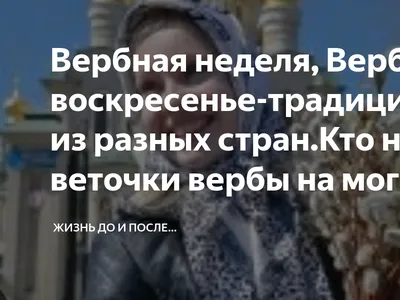 Что можно сажать на Вербной неделе, а какие растения под запретом? | Наша  Дача | Дзен