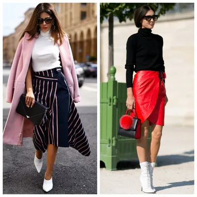 С чем носить юбку с запахом: 7 стильных луков | Блог Oskelly | Дзен