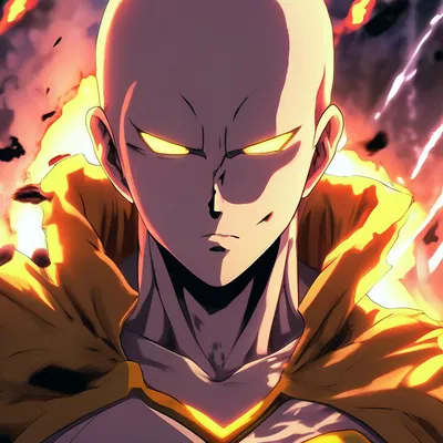 One-Punch Man, Saitama, vertical, HD phone wallpaper | Peakpx