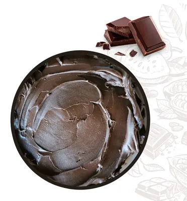 Шоколадные кексы посыпаны сахарной …» — создано в Шедевруме