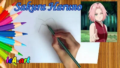 Арты аниме хината и сакура (44 фото) » Картинки, раскраски и трафареты для  всех - Klev.CLUB