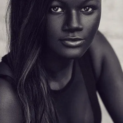 Самая черная модель в мире\": девушка покорила мир уникальным цветом кожи -  7 ФОТО | tim timi | Дзен