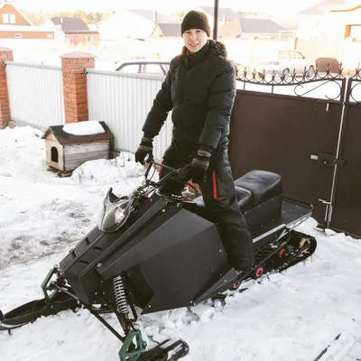 Maksim V : Самодельные снегоходы : Мотоциклы