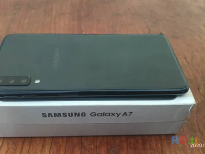 OG стъклен протектор за цял дисплей за Samsung Galaxy А7 (2018), Hicute,  Цяло лепило, Черен