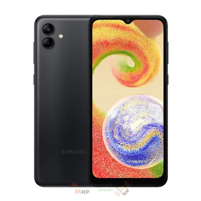 Купить Samsung Galaxy A04 2022 A045F 4/64GB Black (SM-A045F) в Харькове по  цене 5 399 грн - Интернет-магазин Мобильный Мир