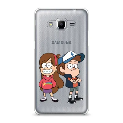Силиконовый чехол для Samsung Galaxy J2 Prime 2016 с принтом «Gravity Falls  дети» — купить в интернет-магазине Case Place
