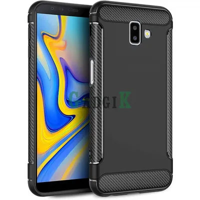 Силикон Soft Carbon Samsung Galaxy J6 Plus (2018) J610 (Чёрный) купить по  низкой цене в Украине ≡GadgiK