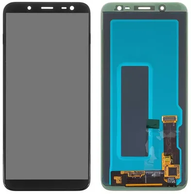 Дисплей для Samsung Galaxy J6 SM-J600 в сборе GH97-21931A без рамки  (черный) 100% оригинал — купить оптом в интернет-магазине Либерти