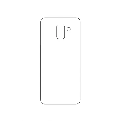 Силиконовый чехол (silicone case) Samsung Galaxy J6 2018 J600F Black  (Черный) - купить