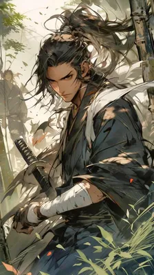 Pin by Leo Earl on Samurai | Character art, Anime character drawing,  Samurai art