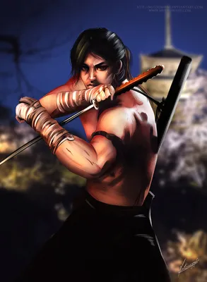 Самурай с катаной PNG , Япония, Самурай, самурайский меч PNG картинки и пнг  PSD рисунок для бесплатной загрузки