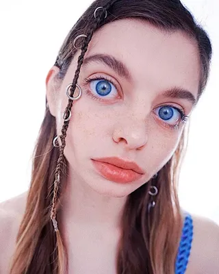 Девушка с самыми большими глазами в мире и другие модели с необычной  внешностью, попавшие в Книгу Рекордов Гиннеса