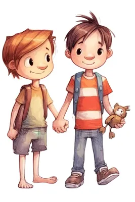 самые лучшие друзья Forever Иллюстрация вектора - иллюстрации насчитывающей  приятельство, печать: 92060867