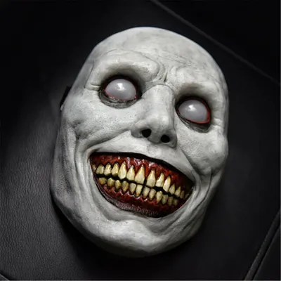Маска для косплея на Хэллоуин, маска на все лицо с призраком, страшная  женская маска с полным покрытием, забавная маска для ужасов, игрушки, маска  для Хэллоуина | AliExpress