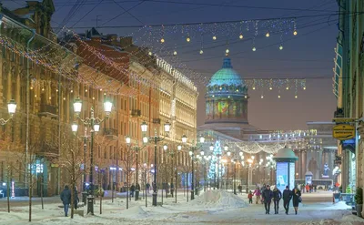город Санкт Петербург в багряном закате-ОБОИ- на рабочий стол-Города  бесплатно