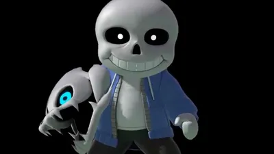 Undertale Sans in Orange Jacket Wallpaper - Undertale Wallpapers