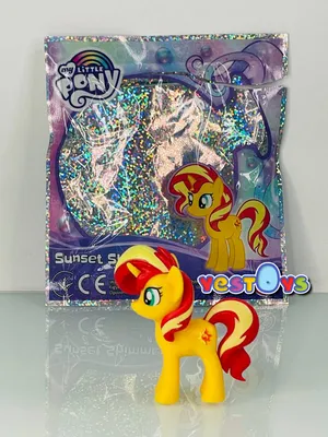 Фигурка My Little Pony Взрывная модница Сансет Шиммер F1759, 7.6 см |  AliExpress