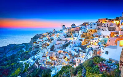 Достопримечательности Санторини, Греция в круизах по Средиземному морю