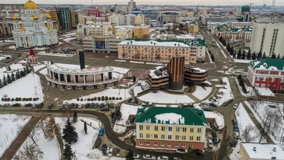 Саранск — столица Мордовии с высоты