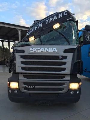 Кран-манипулятор Palfinger 16001 на шасси Scania P380