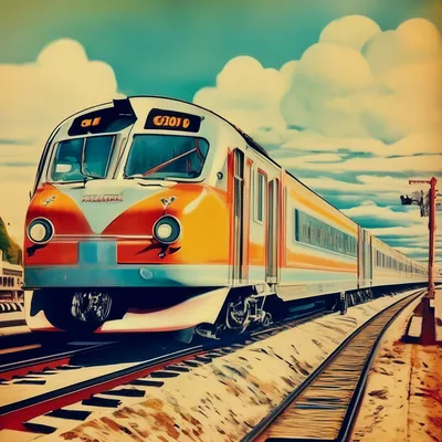 Утренний поезд счастливого пути» — создано в Шедевруме