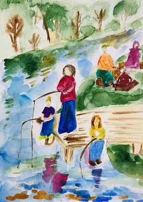 С Днем семьи, любви и верности! | Библейские раскраски, Школьные фрески,  Детские картинки