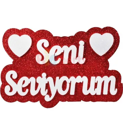 I Love You\" text in Turkish \"Seni Seviyorum\" on dark background Stock Photo  by ©diplikaya.gmail.com 137909490