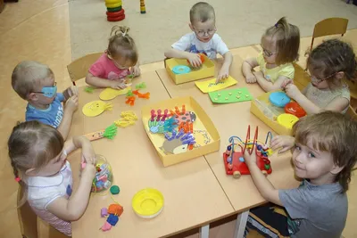 Сенсорное развитие детей 3-5 лет в процессе игровой деятельности
