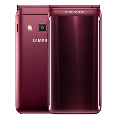 Говорящий кнопочно-сенсорный смартфон для незрячих Samsung Galaxy Folder 2  (G1650)