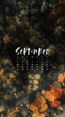 Календарь 2021 на сентябрь месяц - Файлы для распечатки