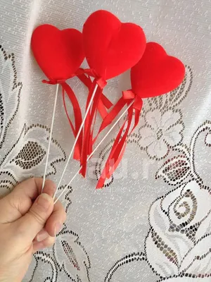Пряники-сердечки в подарок на День Святого Валентина © Цветы60.рф