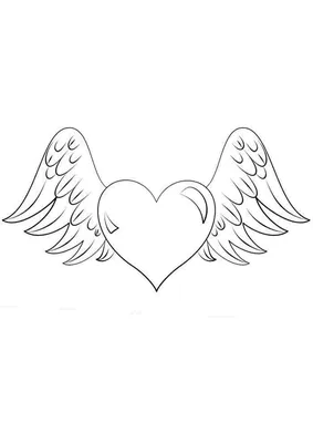 Сердце с крыльями, оформленные с кроной. Декоративная шаблон элемента в  день Святого Валентина. Иллюстрация вектора - иллюстрации насчитывающей  возраст, золото: 178087746