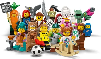 24 серия минифигурок LEGO - 71037: Collectable Minifigures series 24