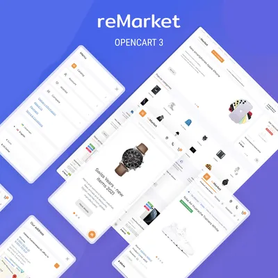 ReMarket ❱ шаблон для Opencart 3 | купить в официальном магазине ☞  OCTemplates