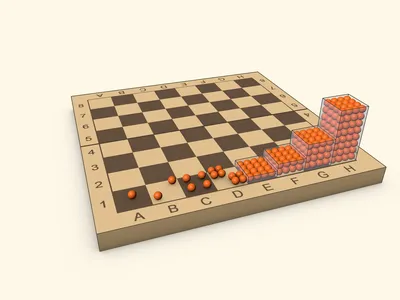 Шахматная доска с фигурами рисунок - 46 фото