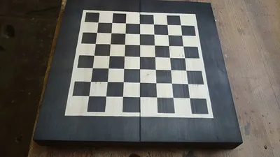 Шахматная доска деревянная (без фигур), цена в Караганде от компании  Международная федерация дошкольной робототехники