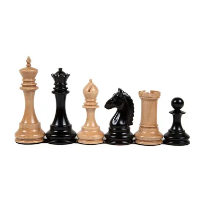 Купить резные шахматные фигуры «Имперские» из бука