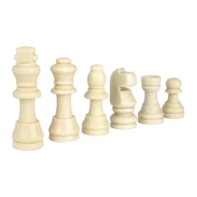 Большие пластиковые шахматные фигуры (без доски). Сделано в России - купить  с доставкой по выгодным ценам в интернет-магазине OZON (1067031733)