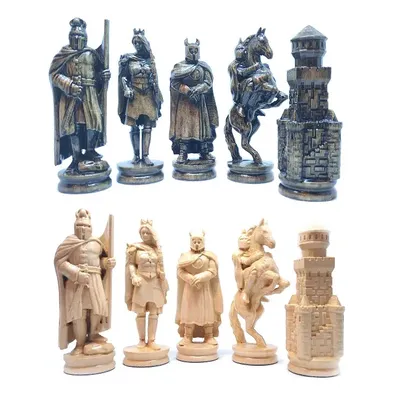 шахматные фигуры \"Державные\", утяжеленные (король h-9 см, пешка h-4.4 см,  бук) - купить с доставкой по выгодным ценам в интернет-магазине OZON  (202014645)