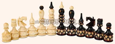 Шахматные фигуры из дерева ручной работы №1183851 - купить в Украине на  Crafta.ua